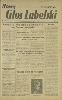 Nowy Głos Lubelski. R. 3, nr 48 (27 lutego 1942)