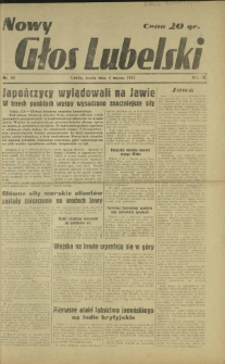 Nowy Głos Lubelski. R. 3, nr 52 (4 marca 1942)