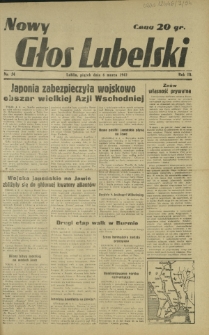 Nowy Głos Lubelski. R. 3, nr 54 (6 marca 1942)