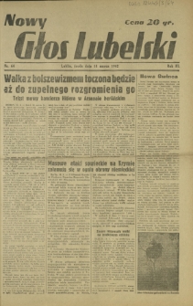 Nowy Głos Lubelski. R. 3, nr 64 (18 marca 1942)