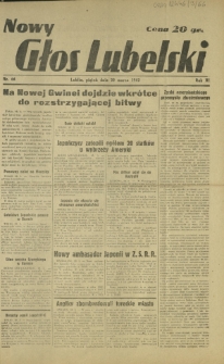 Nowy Głos Lubelski. R. 3, nr 66 (20 marca 1942)