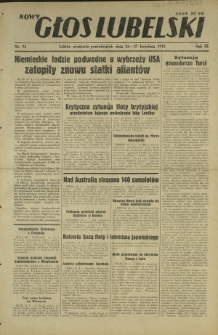 Nowy Głos Lubelski. R. 3, nr 95 (26-27 kwietnia 1942)