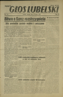 Nowy Głos Lubelski. R. 3, nr 111 (15 maja 1942)