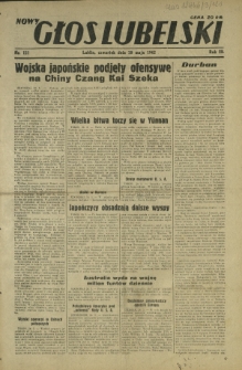 Nowy Głos Lubelski. R. 3, nr 121 (28 maja 1942)