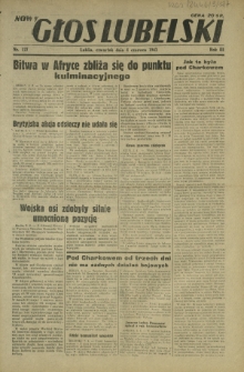 Nowy Głos Lubelski. R. 3, nr 127 (4 czerwca 1942)
