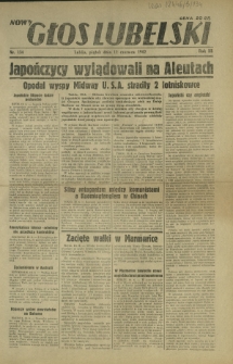Nowy Głos Lubelski. R. 3, nr 134 (12 czerwca 1942)