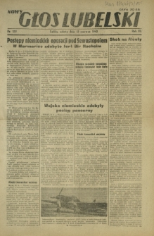 Nowy Głos Lubelski. R. 3, nr 135 (13 czerwca 1942)