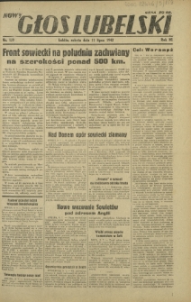 Nowy Głos Lubelski. R. 3, nr 159 (11 lipca 1942)