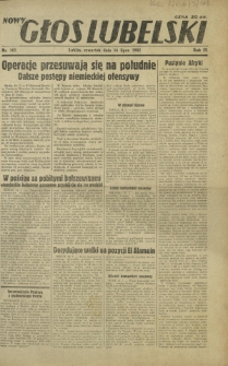 Nowy Głos Lubelski. R. 3, nr 163 (16 lipca 1942)