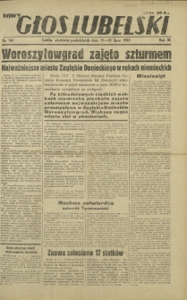 Nowy Głos Lubelski. R. 3, nr 166 (19-20 lipca 1942)
