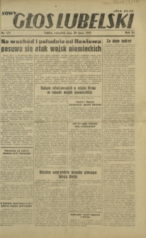 Nowy Głos Lubelski. R. 3, nr 175 (30 lipca 1942)