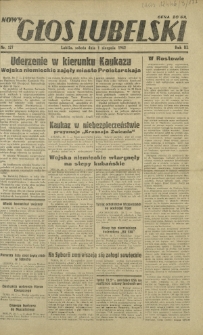 Nowy Głos Lubelski. R. 3, nr 177 (1 sierpnia 1942)