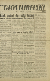 Nowy Głos Lubelski. R. 3, nr 181 (6 sierpnia 1942)