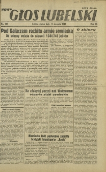 Nowy Głos Lubelski. R. 3, nr 188 (14 sierpnia 1942)
