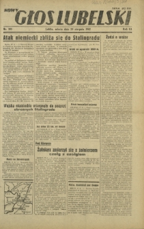 Nowy Głos Lubelski. R. 3, nr 201 (29 sierpnia 1942)