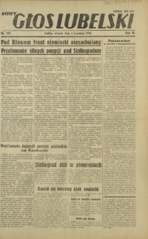 Nowy Głos Lubelski. R. 3, nr 203 (1 września 1942)