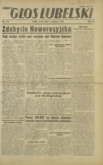 Nowy Głos Lubelski. R. 3, nr 210 (9 września 1942)