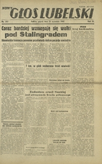 Nowy Głos Lubelski. R. 3, nr 212 (11 września 1942)