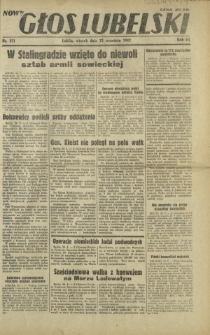 Nowy Głos Lubelski. R. 3, nr 221 (22 września 1942)