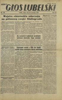 Nowy Głos Lubelski. R. 3, nr 228 (30 września 1942)