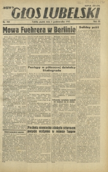 Nowy Głos Lubelski. R. 3, nr 230 (2 października 1942)