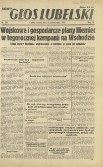 Nowy Głos Lubelski. R. 3, nr 231 (3 października 1942)
