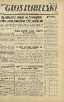 Nowy Głos Lubelski. R. 3, nr 237 (10 października 1942)