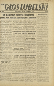 Nowy Głos Lubelski. R. 3, nr 243 (17 października 1942)