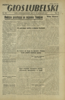 Nowy Głos Lubelski. R. 3, nr 250 (25-26 października 1942)