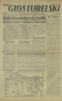 Nowy Głos Lubelski. R. 3, nr 253 (29 października 1942)