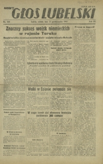 Nowy Głos Lubelski. R. 3, nr 255 (31 października 1942)