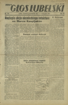 Nowy Głos Lubelski. R. 3, nr 256 (1-2 listopada 1942)
