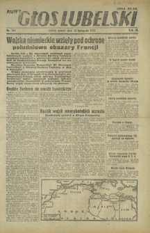Nowy Głos Lubelski. R. 3, nr 266 (13 listopada 1942)