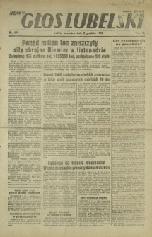 Nowy Głos Lubelski. R. 3, nr 283 (3 grudnia 1942)