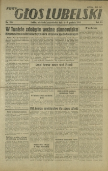 Nowy Głos Lubelski. R. 3, nr 286 (6-7 grudnia 1942)