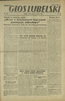 Nowy Głos Lubelski. R. 3, nr 288 (9 grudnia 1942)