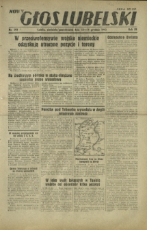 Nowy Głos Lubelski. R. 3, nr 292 (13-14 grudnia 1942)