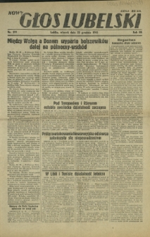 Nowy Głos Lubelski. R. 3, nr 299 (22 grudnia 1942)