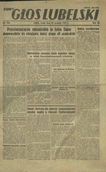 Nowy Głos Lubelski. R. 3, nr 303 (30 grudnia 1942)