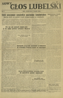 Nowy Głos Lubelski. R. 5, nr 10 (13 stycznia 1944)