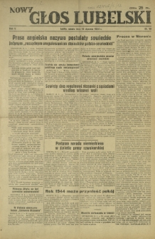 Nowy Głos Lubelski. R. 5, nr 12 (15 stycznia 1944)