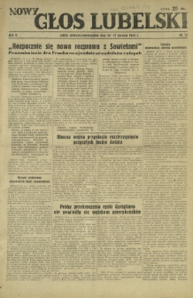 Nowy Głos Lubelski. R. 5, nr 13 (16-17 stycznia 1944)