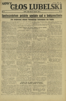 Nowy Głos Lubelski. R. 5, nr 15 (19 stycznia 1944)