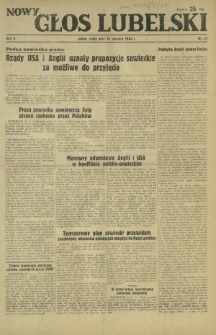 Nowy Głos Lubelski. R. 5, nr 21 (26 stycznia 1944)