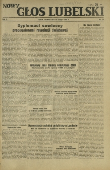 Nowy Głos Lubelski. R. 5, nr 34 (10 lutego 1944)