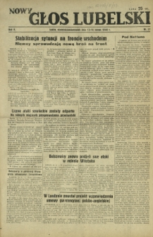 Nowy Głos Lubelski. R. 5, nr 37 (13-14 lutego 1944)
