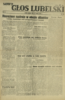 Nowy Głos Lubelski. R. 5, nr 38 (15 lutego 1944)