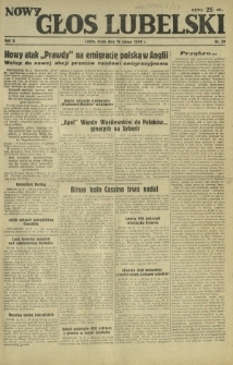 Nowy Głos Lubelski. R. 5, nr 39 (16 lutego 1944)