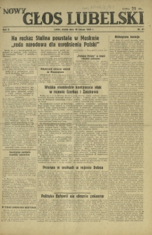 Nowy Głos Lubelski. R. 5, nr 41 (18 lutego 1944)