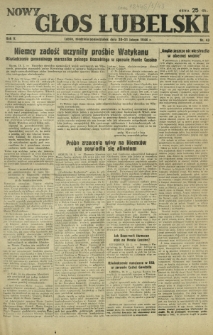 Nowy Głos Lubelski. R. 5, nr 43 (20-21 lutego 1944)